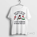 Officials Dont Forget True Meaning 3 Ghosts Traumatizing Rich Their T-Shirts
