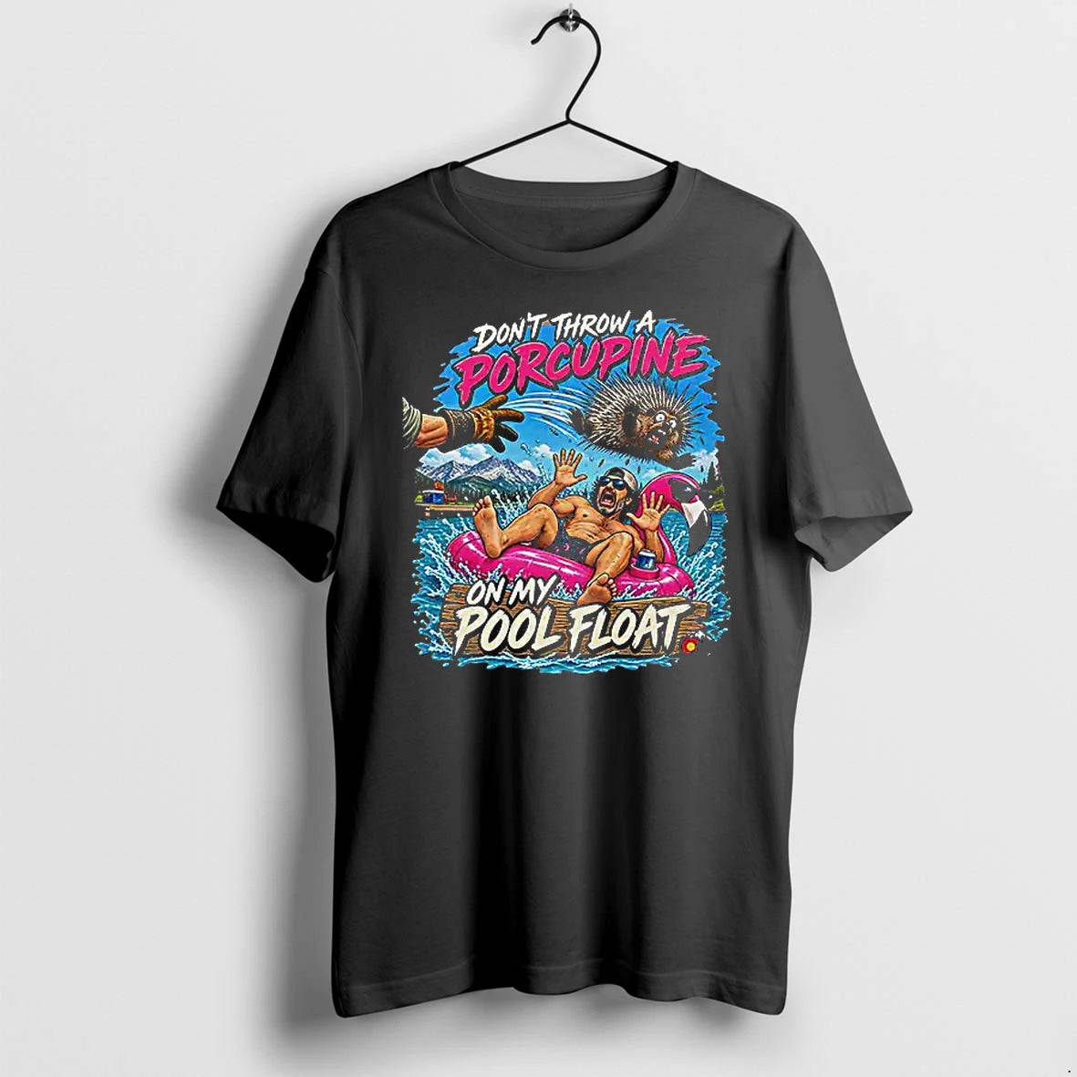 Officials Dont Throw A Porcupine On My Pool Float T Shirt Sweater