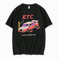 Officials Ecstasy Telephone Club Etc Car Driving Illustration Red Sedan Youth Culture T Shirt Sweater