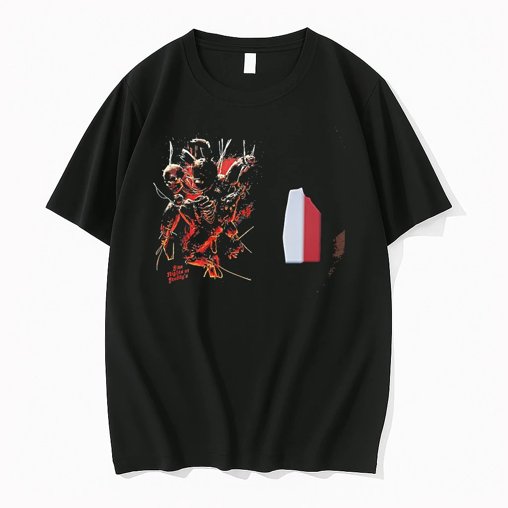 Officials Five Nights At Freddys Springtrap Skull And Skeleton Graphic T Shirt Sweater