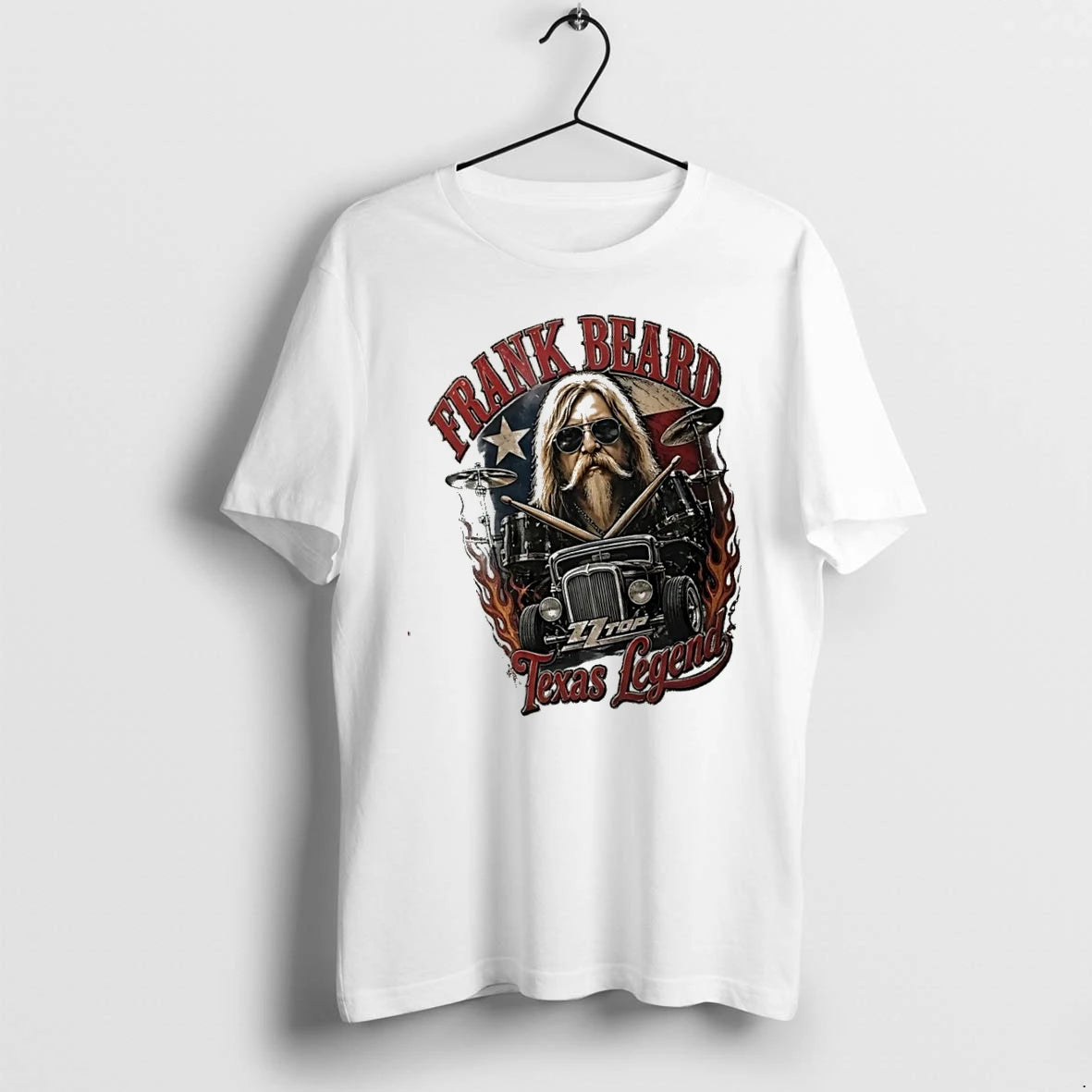 Officials Frank Beard Texas Legend Retro T Shirt Sweater