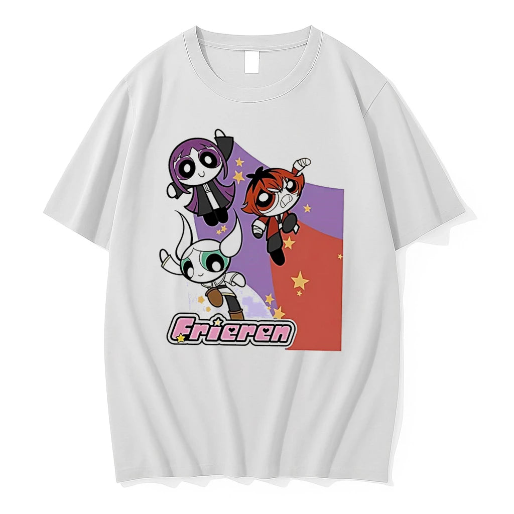 Officials Frieren The Powerpuff Girls Tee T Shirt Sweater