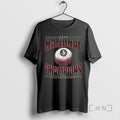 Officials Fsu Soccer 2025 National Champions Circle Black T-Shirts