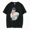 Officials Gavin Lux Los Angeles Dodgers Middle Finger World Series Champions Mlb Signature