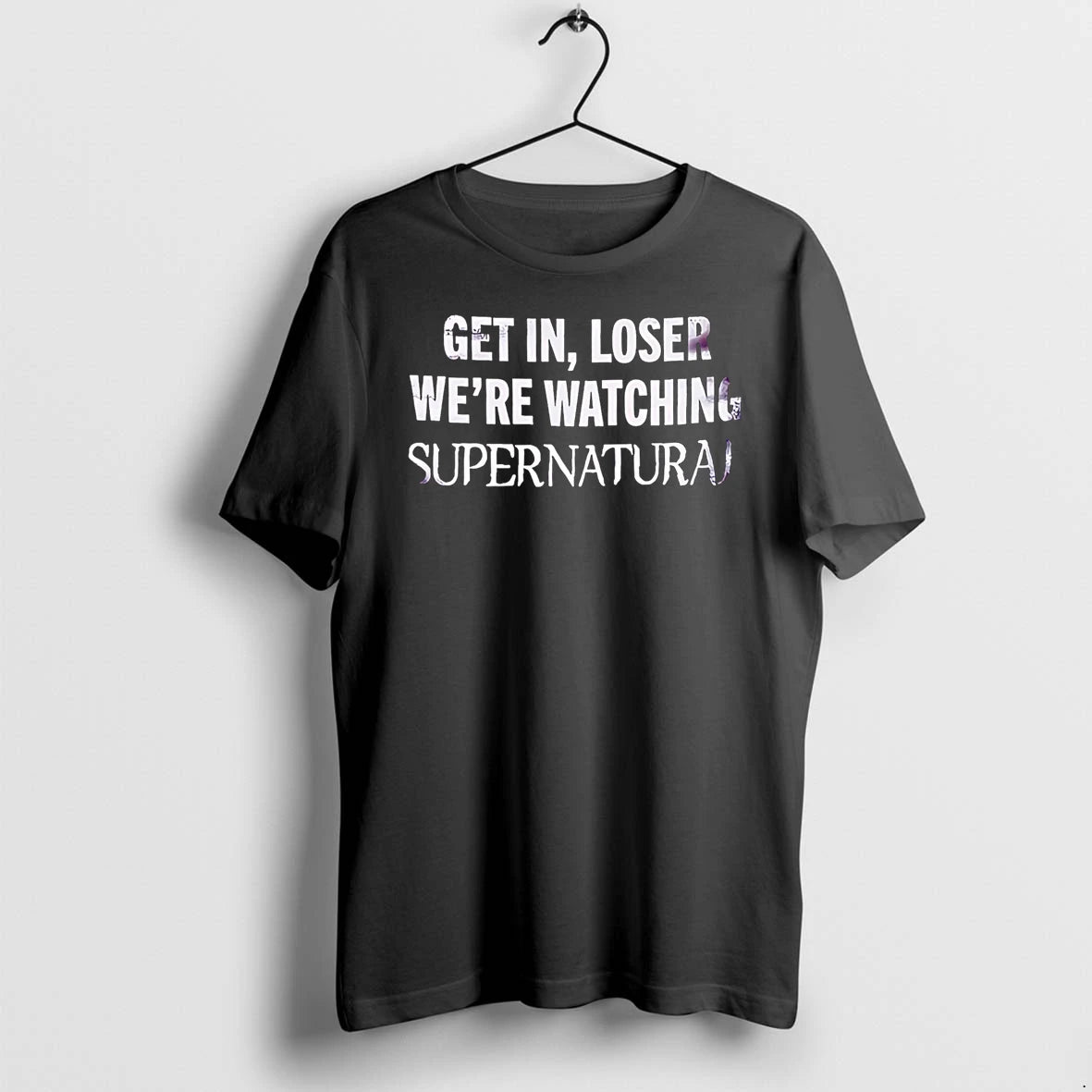 Officials Get In Loser Were Watching Supernatural T Shirt Sweater