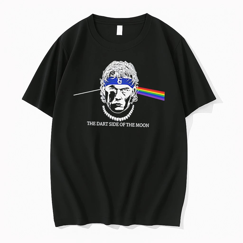 Officials Giant Qb Jaxson Dart Side Of The Moon Tee T Shirt Sweater