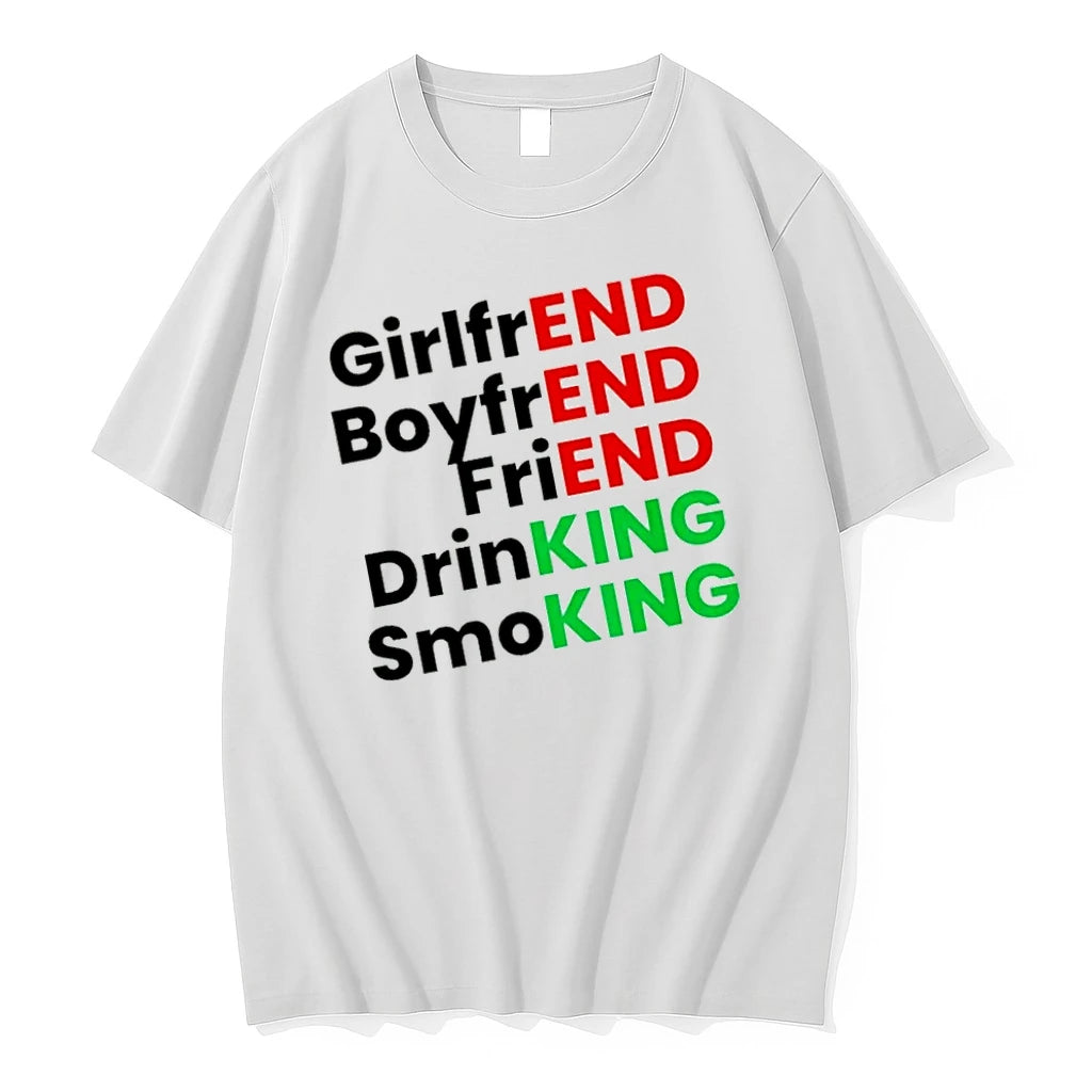Officials Girlfriend Boyfriend Friend Drinking Smoking Wordplay T Shirt Sweater