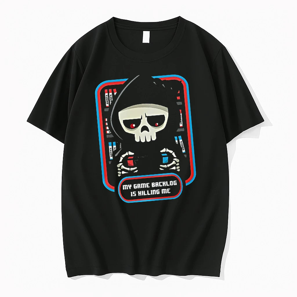 Officials Grim Reaper Gaming My Game Backlog Is Killing Me T Shirt Sweater