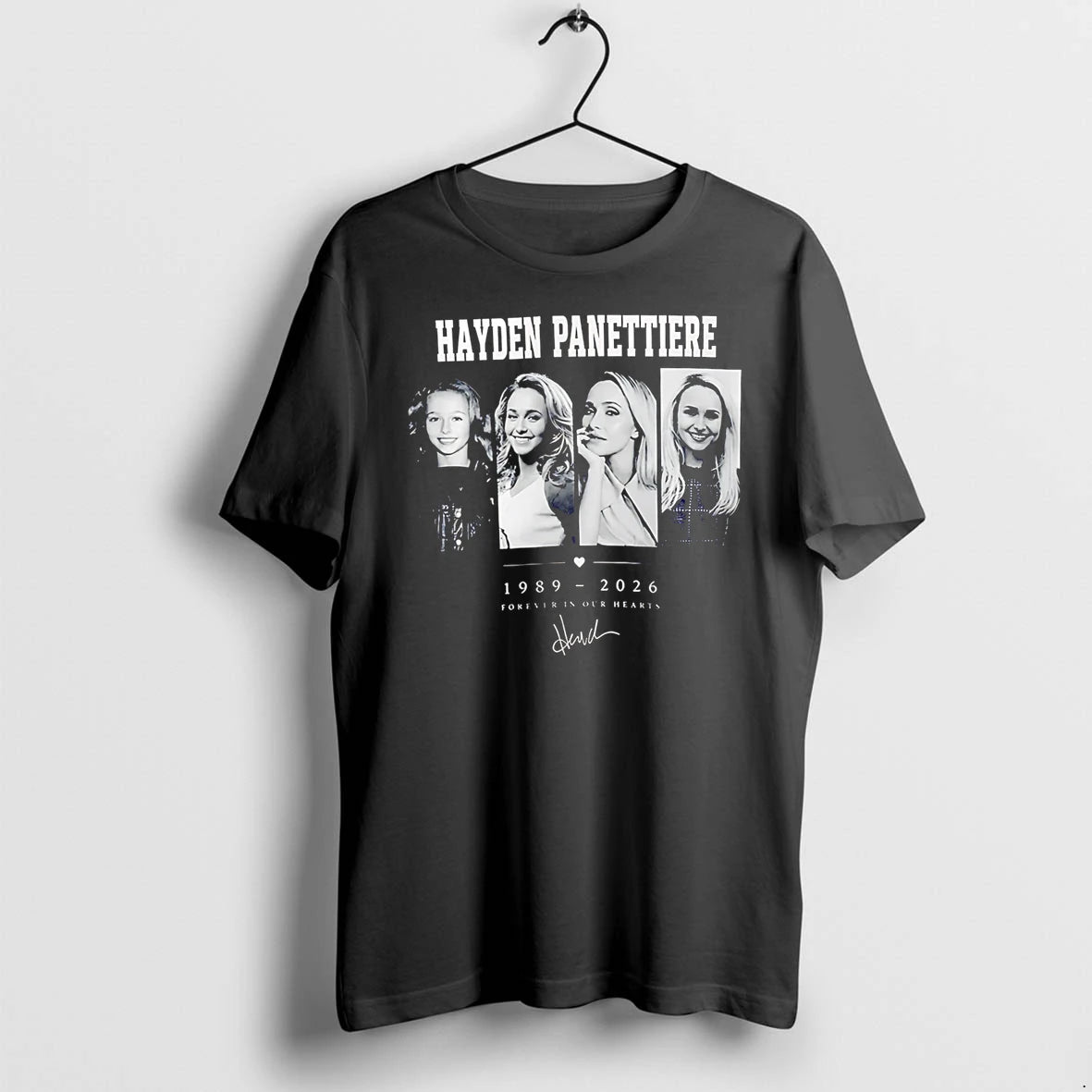 Officials Hayden Panettiere 1989 2026 Forever In Our Hearts T Shirt Sweater