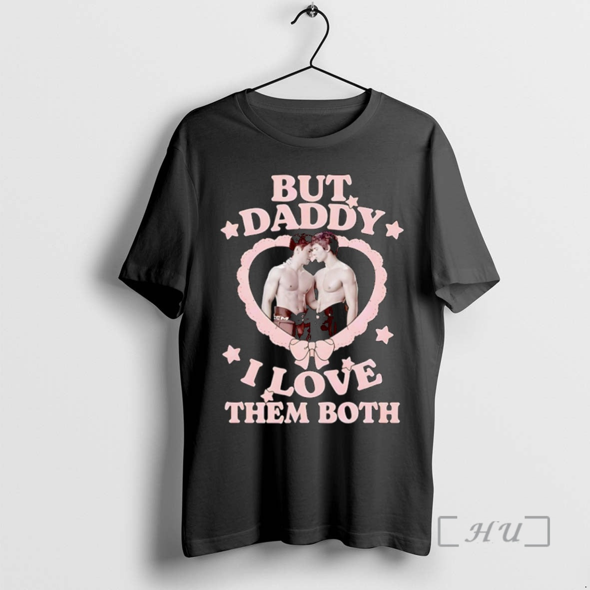 Officials Heated Rivalry Hockey But Daddy I Love Them Both T-Shirts