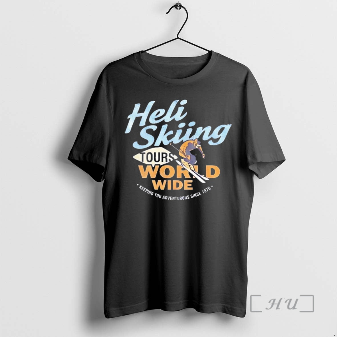 Officials Heli Skiing Tours World Wide 1975 T-Shirts