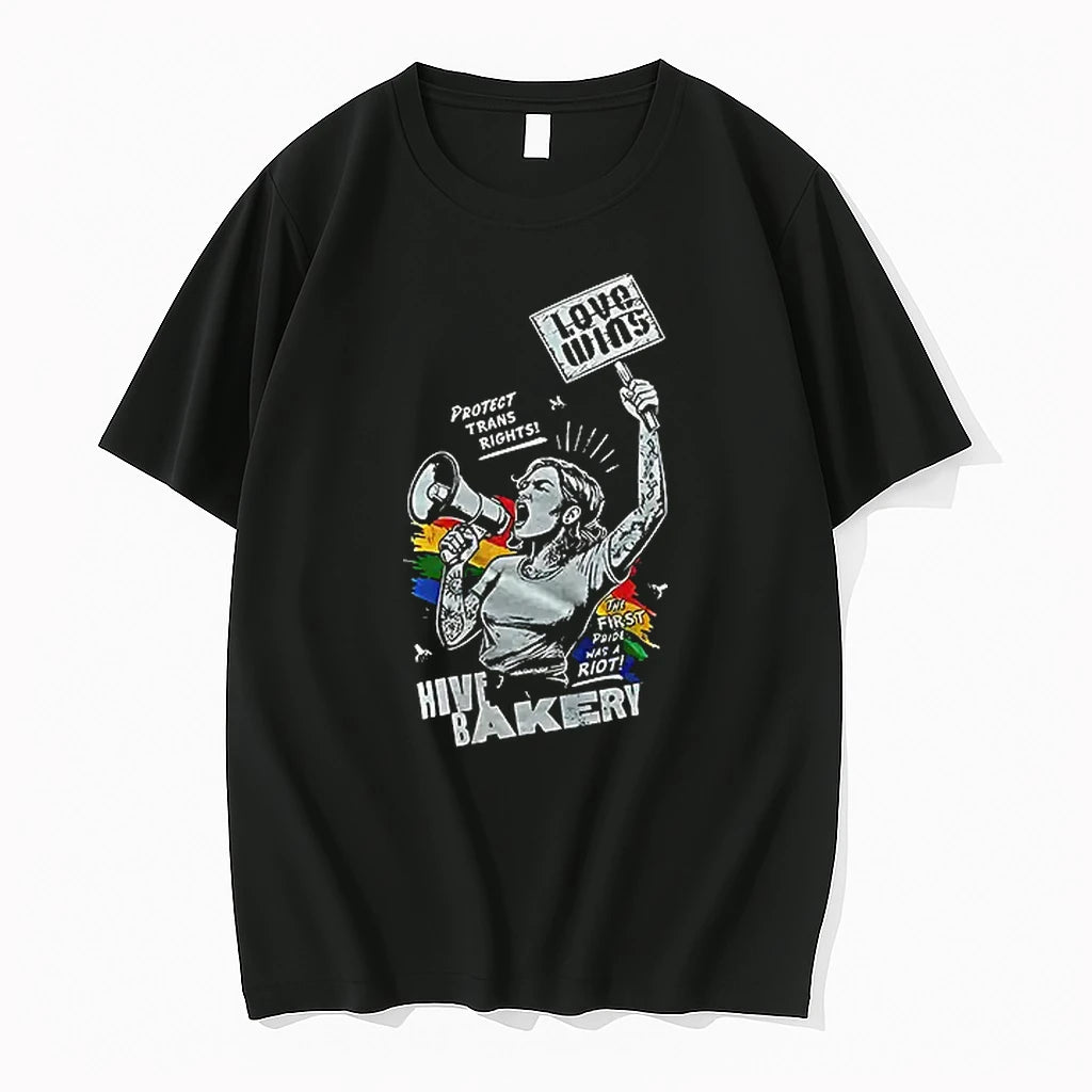 Officials Hive Bakery Love Wins Pride T Shirt Sweater