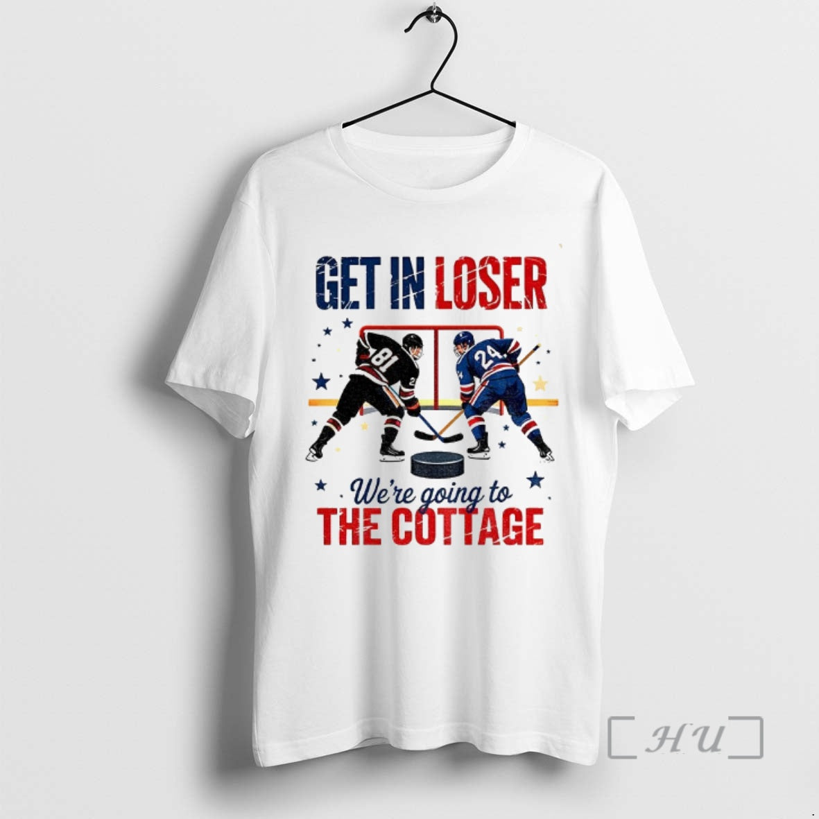Officials Hudson Williams Connor Storrie Hockey Get Loser Were Going Cottage T-Shirts