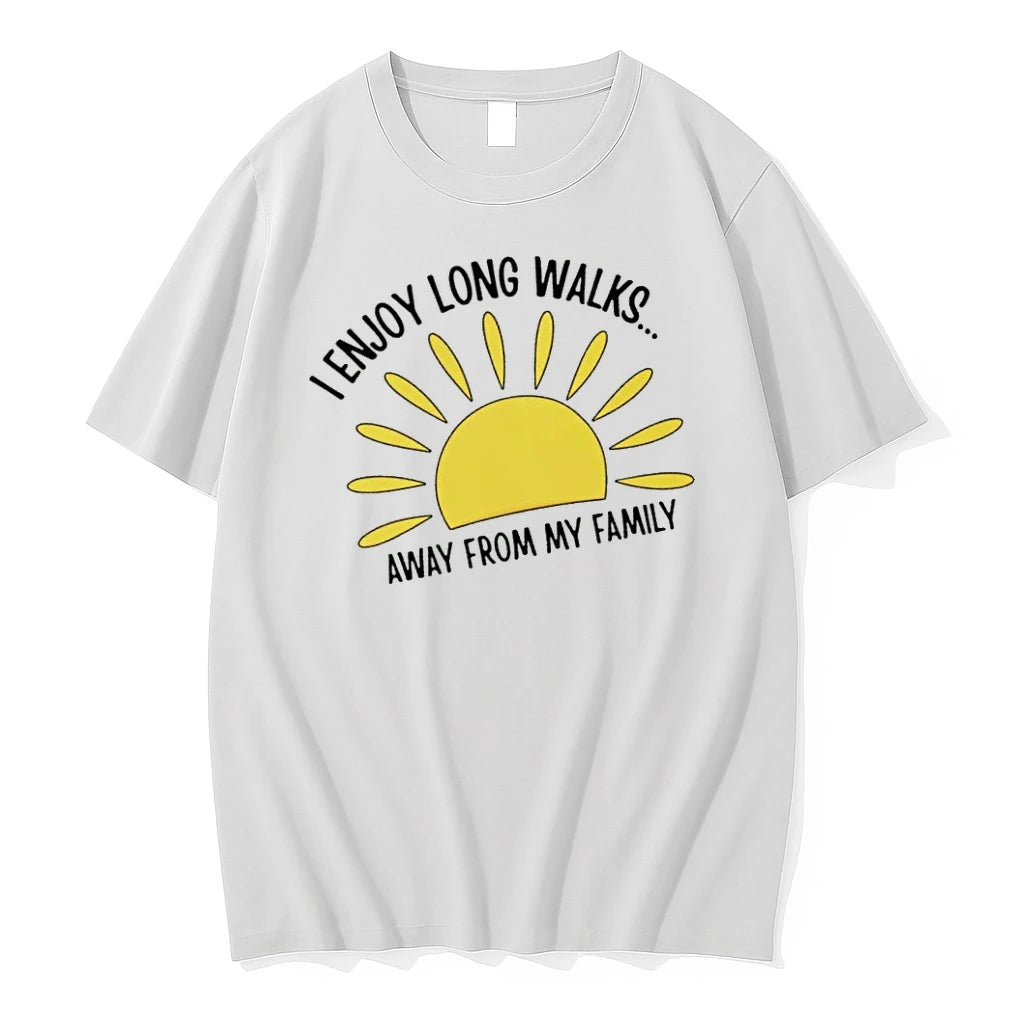 Officials I Enjoy Long Walks Away From My Family Sarcastic T Shirt Sweater