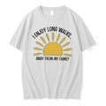 Officials I Enjoy Long Walks Away From My Family Tee T Shirt Sweater