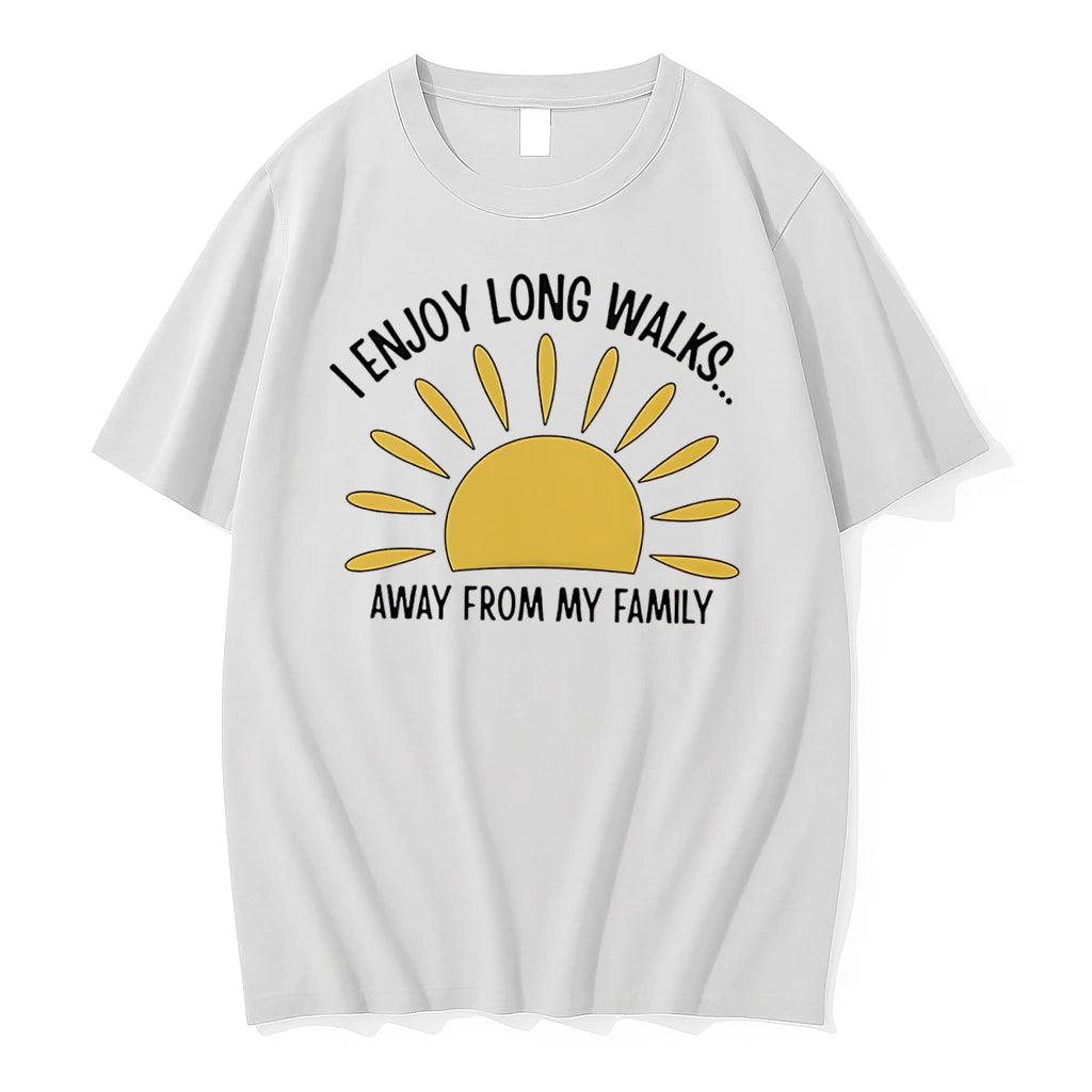 Officials I Enjoy Long Walks Away From My Family Tee T Shirt Sweater
