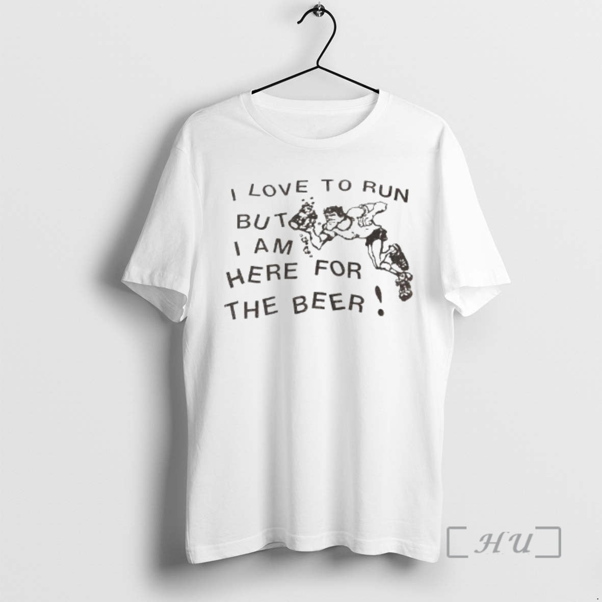Officials I Love Run But Iam Here Beer T-Shirts