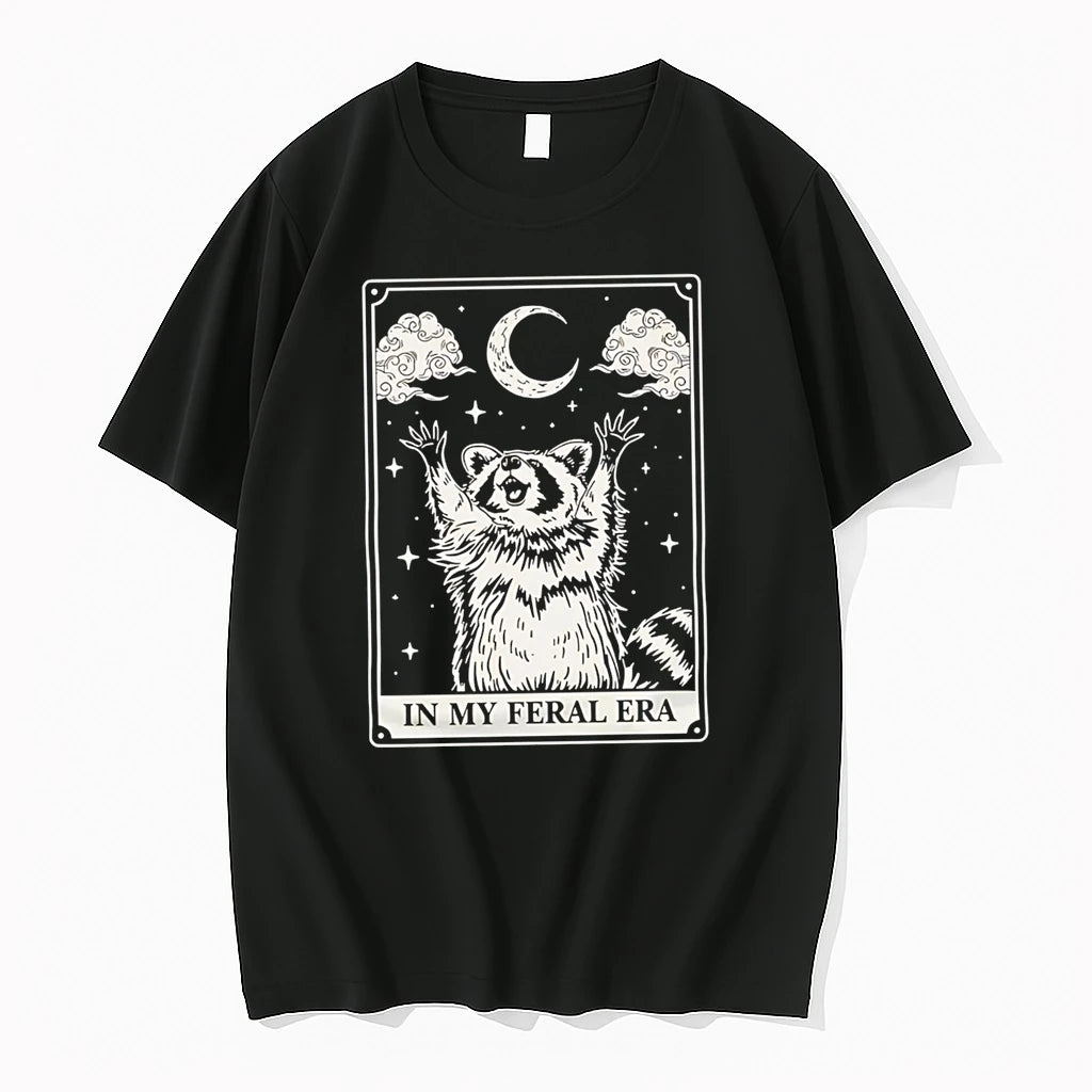 Officials In My Feral Era Raccoon T Shirt Sweater