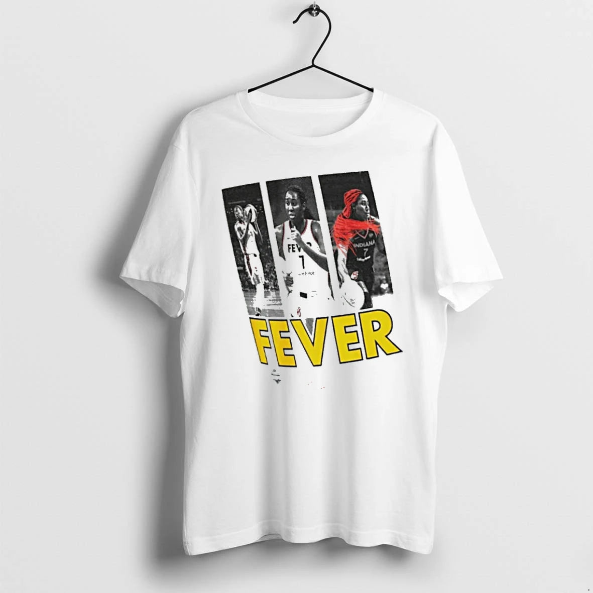 Officials Indiana Fever Aliyah Boston Team Player Hustle Signature T Shirt Sweater