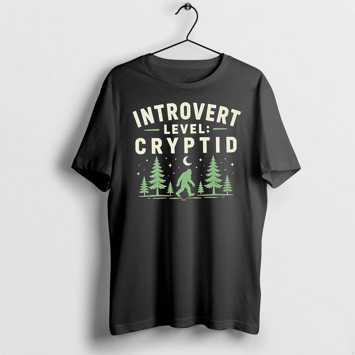 Officials Introvert Level Cryptid Bigfoot T Shirt Sweater
