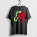 Officials Jake The Snake Roberts Green Coiled Reptile Red Lettering Mens T Shirt Sweater