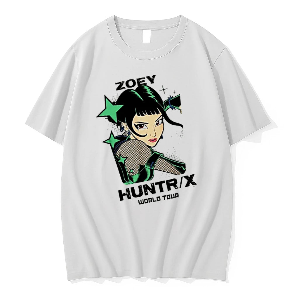Officials Kpop Demon Hunters Zoey Tour 2026 T Shirt Sweater