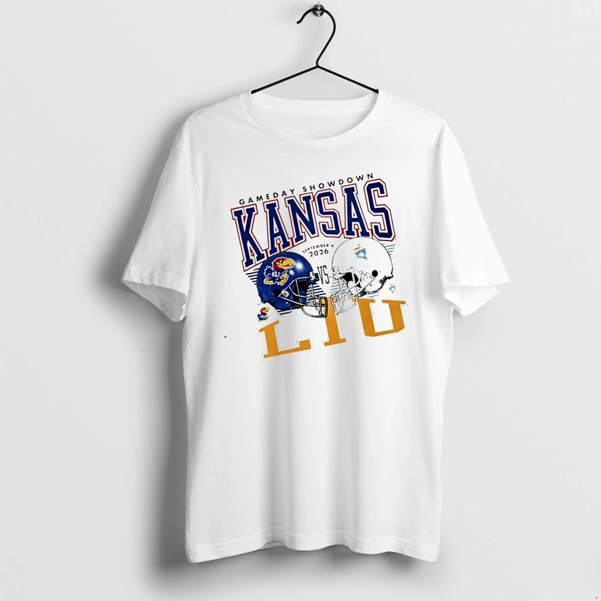Officials Kansas Jayhawks Liu Sharks September Gameday 2026 T Shirt Sweater