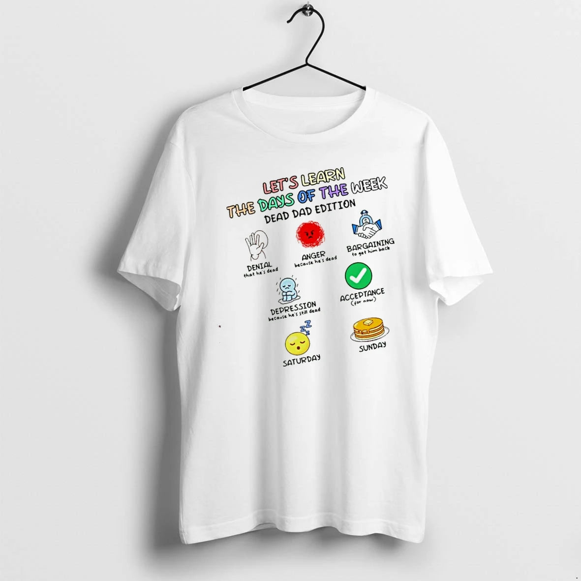 Officials Lets Learn The Days Of The Week Dead Dad Edition T Shirt Sweater