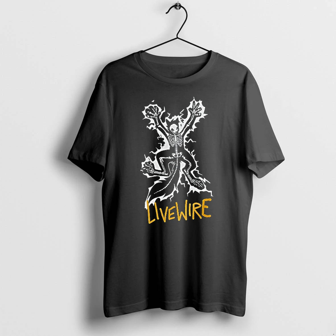 Officials Livewire Kangaroo Skeleton T Shirt Sweater