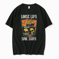 Officials Loose Lips Sink Ships Sailor Skull T Shirt Sweater