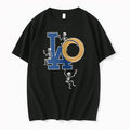 Officials Los Angeles Dodgers Mlb Rams Horn Cartoon Skeletons Drinking Cocktails T Shirt Sweater