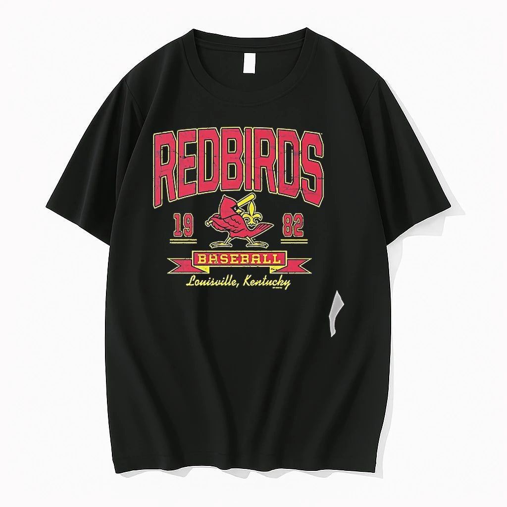 Officials Louisville Redbirds 1982 Baseball Louisville Kentucky Team Logo T Shirt Sweater