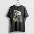 Officials Maniac Dreams Motor Company Club Bald Eagle Purple Lightning Bolt T Shirt Sweater