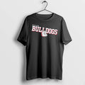 Officials Mason Bulldogs Block Letters Growling Mascot Head Spiked Collar Mens T Shirt Sweater