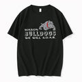 Officials Mason Bulldogs We Will Soar Cartoon Growling Mascot Red Collar T Shirt Sweater