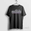 Officials Minnesota Vikings Football City Skyline Greatest All Time Team Legends Alan Page T-Shirts