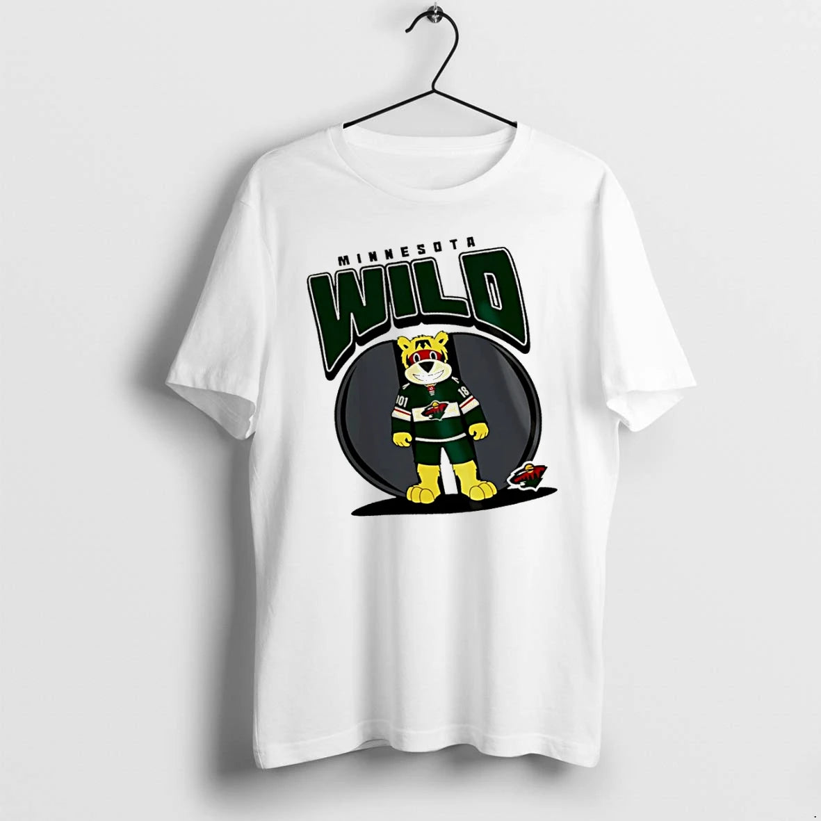 Officials Minnesota Wild Mascot Mania Nhl 2026 T Shirt Sweater