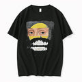 Officials Mona Lisa Eyes Smiley Face Skull Mouth And Teeth Meme T Shirt Sweater
