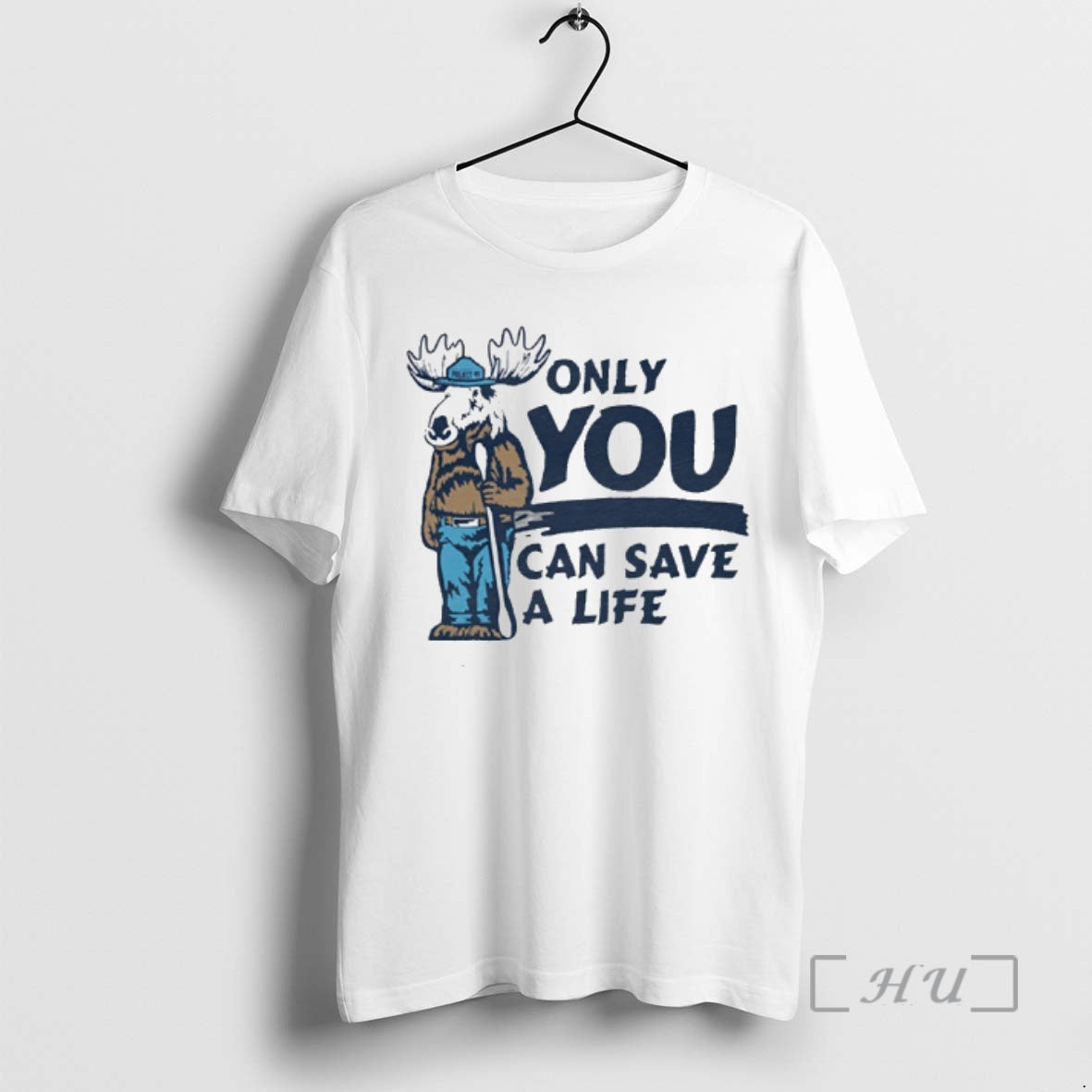 Officials Moose Mascot Only You Can Save Life T-Shirts