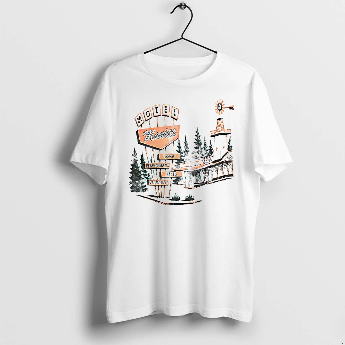 Officials Motel Maniac Pool Restaurant Bar Vacancy Women T Shirt Sweater