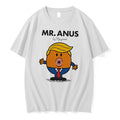 Officials Mr Anus By Bjaycool Orange Cartoon Donald Trump Caricature Suit White Womens