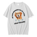 Officials My Dad Reminds Me Of A Dog Old Yeller Golden Retriever T Shirt Sweater