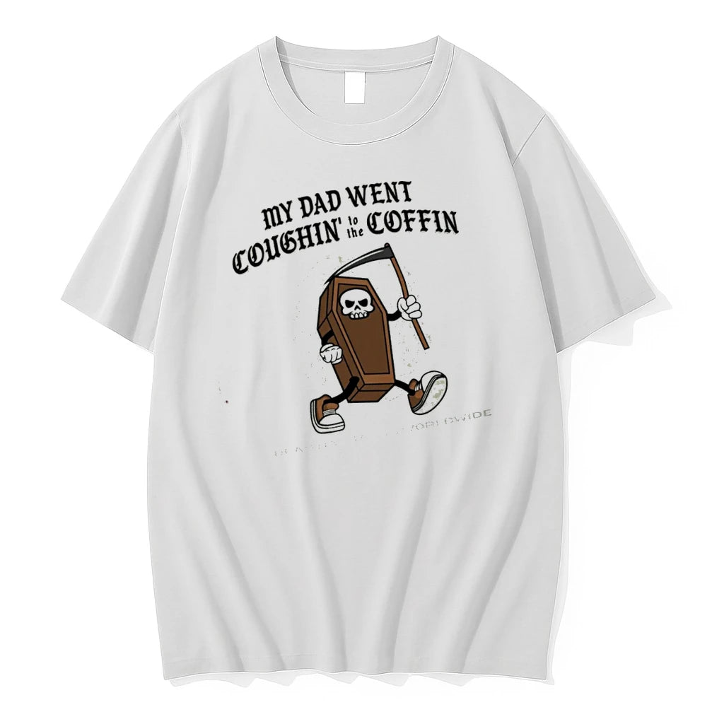 Officials My Dad Went Coughin To The Coffin Dead Dads Club Worldwide T Shirt Sweater