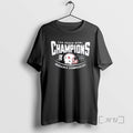 Officials Nebraska Cornhuskers 2026 Las Vegas Bowl Champions Helmet Two Sided T-Shirts