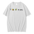 Officials Nice I Bee Leaf In You Cute Cartoon White Womens T Shirt Sweater