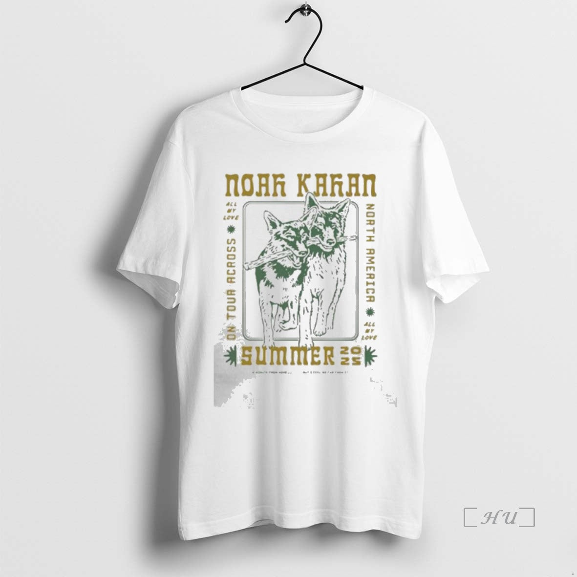 Officials Noah Kahan Passing Through Summer 2025 North America T-Shirts
