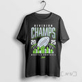 Officials Northwest Royalty 2025 Division Champs Seattle Football T-Shirts