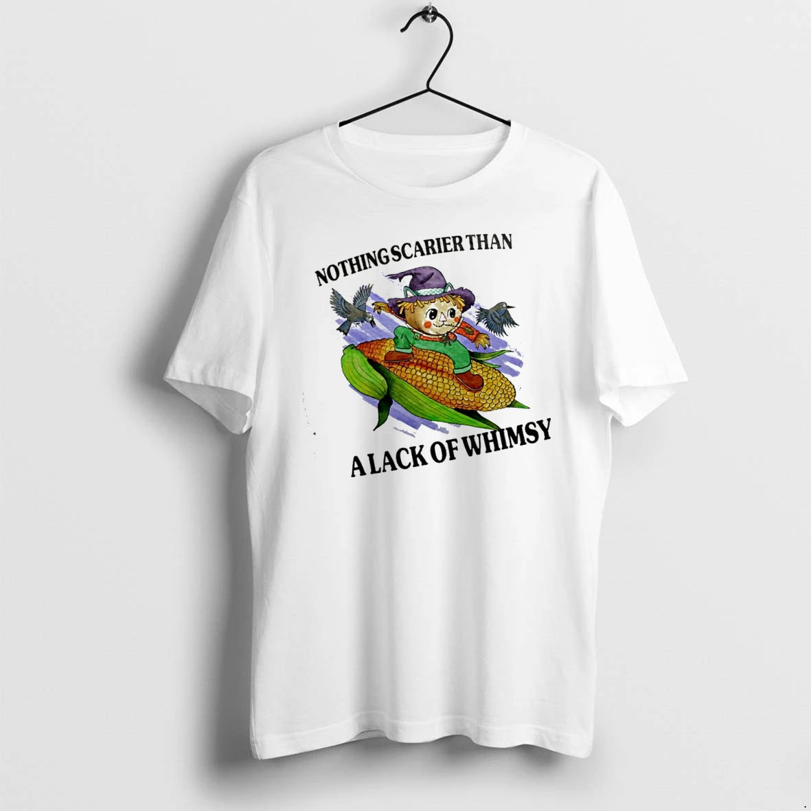 Officials Nothing Scarier Than A Lack Of Whimsy Scarecrow T Shirt Sweater