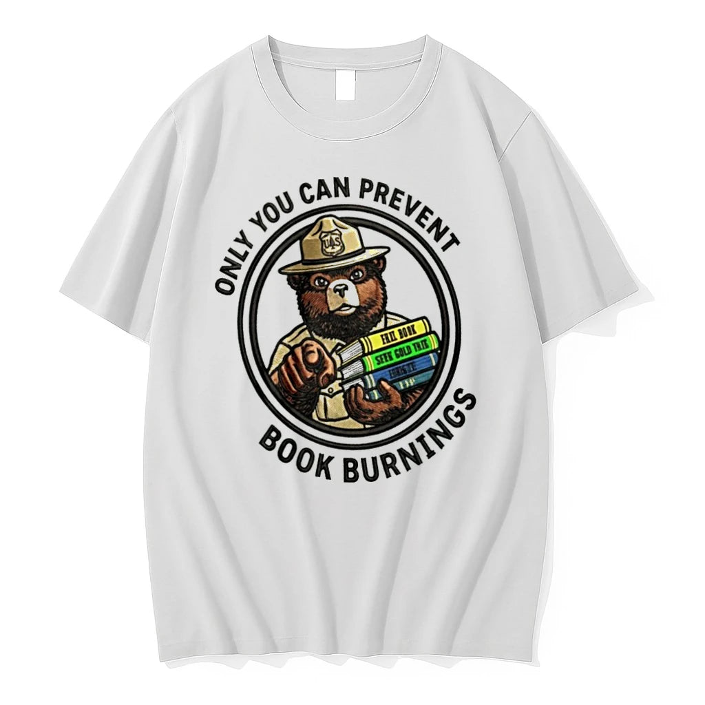 Officials Only You Can Prevent Book Burnings Sparky Bear T Shirt Sweater