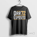 Officials Orr Esposito 72 Bobby Orr Bruins Legends T-Shirts